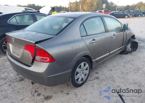 2008 Honda Civic Lx из США, поврежденный, VIN 2HGFA165X8H302050